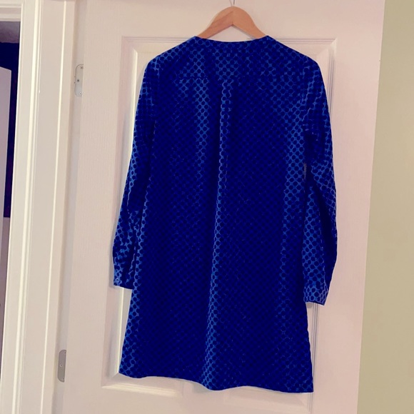 Gap Extra Small Shift Dress Blue/Black - Picture 4 of 7